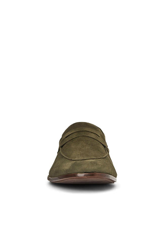 Aquatalia Jon Suede Penny Loafer-Dellamoda