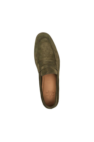 Aquatalia Jon Suede Penny Loafer-Dellamoda