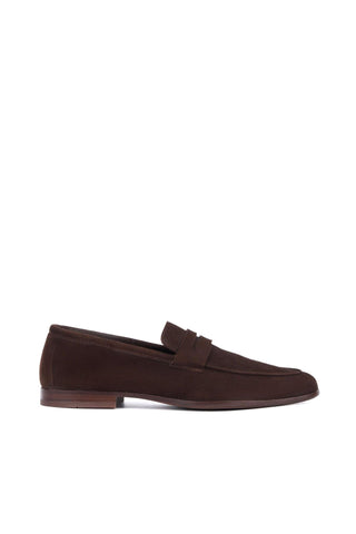 Aquatalia Jon Suede Penny Loafer-Dellamoda