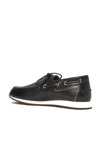 Aquatalia Lido Leather Boat Shoe-AmbrogioShoes