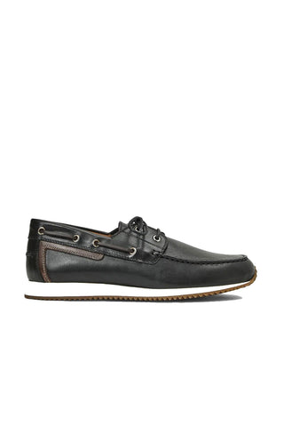 Aquatalia Lido Leather Boat Shoe-AmbrogioShoes