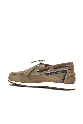 Aquatalia Lido Suede Boat Shoe-AmbrogioShoes