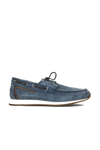 Aquatalia Lido Suede Boat Shoe-AmbrogioShoes