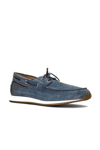 Aquatalia Lido Suede Boat Shoe-AmbrogioShoes