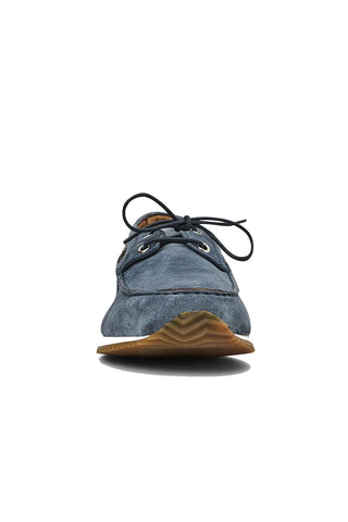 Aquatalia Lido Suede Boat Shoe-Dellamoda