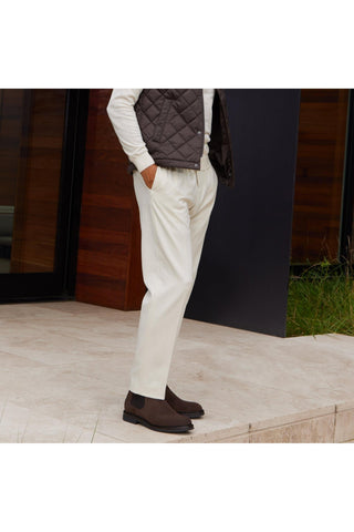 Aquatalia Prospero Suede Chelsea Boot-Dellamoda