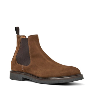 Aquatalia Prospero Men’s Shoes Suede Leather Chelsea Boot (AQ1003)-AmbrogioShoes