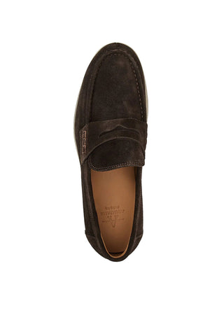 Aquatalia Timothy Suede Penny Loafer-AmbrogioShoes
