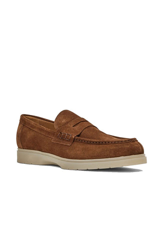 Aquatalia Timothy Suede Penny Loafer