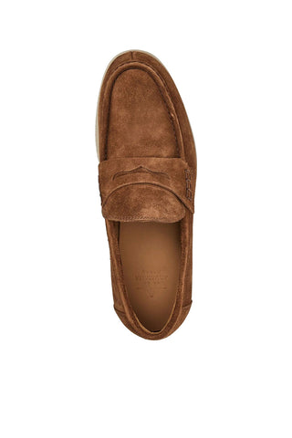 Aquatalia Timothy Suede Penny Loafer