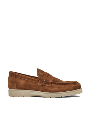 Aquatalia Timothy Suede Penny Loafer