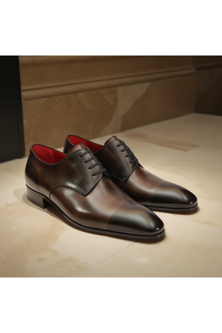 Artioli Alessandro Calf-Skin Leather Derby (ART1002)-AmbrogioShoes