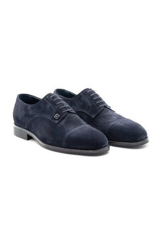 Artioli Christian Suede Cap-Toe Derby (ART1065)-Dellamoda