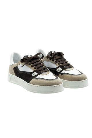 Artioli Conor Suede / Calf-Skin Leather Casual Sneaker (ART1128)-AmbrogioShoes