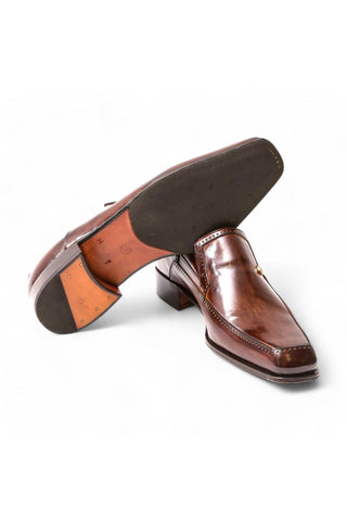 Artioli Cornelio Patina Leather Loafers (ART1071)-Dellamoda