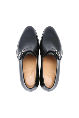 Artioli Daniele Leather Single Monk-Strap (ART1105)-Dellamoda