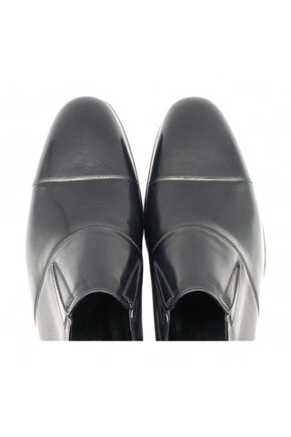 Artioli Decimo Buffalo Leather Slip-On Cap-Toe Loafers (ART1057)-Dellamoda