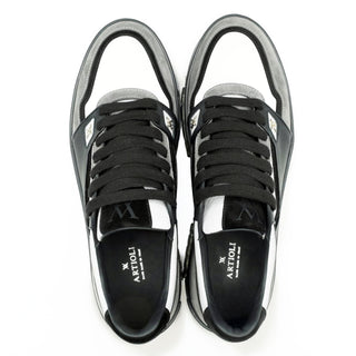 Artioli Drazen Men's Shoes Suede / Calf-Skin Leather / Deer Skin Casual Sneaker (ART1120)-AmbrogioShoes