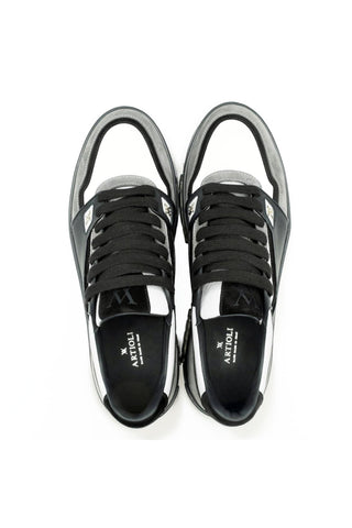 Artioli Drazen Suede / Calf-Skin Leather / Deer Skin Casual Sneaker (ART1120)-AmbrogioShoes