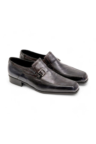 Artioli Ennio Buffered Leather Loafers (ART1070)-Dellamoda