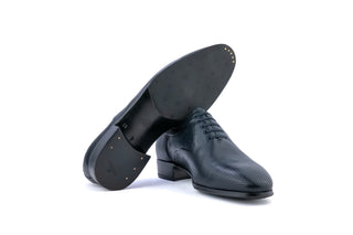 Artioli Enrico Men's Shoes Perforated Kangaroo Leather Oxford (ART1190)