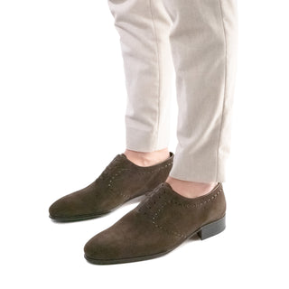 Artioli Ernesto Men's Shoes Suede Leather Oxford (ART1185)