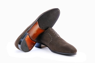 Artioli Ernesto Suede Leather Oxford (ART1185)-AmbrogioShoes