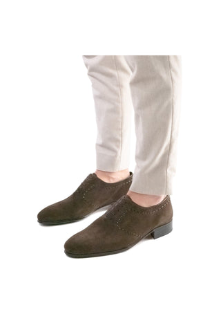 Artioli Ernesto Suede Oxford (ART1185)-AmbrogioShoes