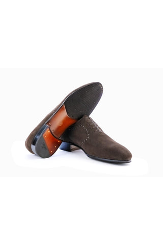 Artioli Ernesto Suede Oxford (ART1185)-Dellamoda