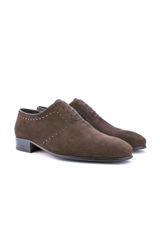 Artioli Ernesto Suede Oxford (ART1185)-Dellamoda