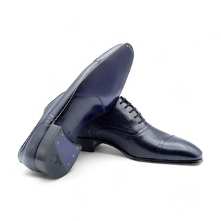 Artioli Federico Calf-Skin Leather Classic Cap-Toe Oxfords (ART1036)-AmbrogioShoes