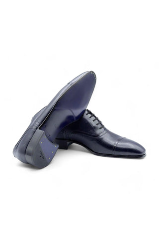 Artioli Federico Leather Classic Cap-Toe Oxfords (ART1036)-Dellamoda