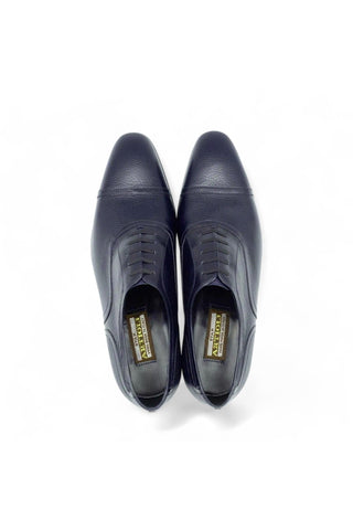 Artioli Federico Leather Classic Cap-Toe Oxfords (ART1036)-Dellamoda