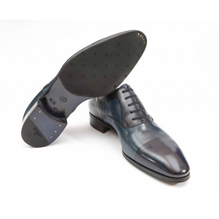 Artioli Gastone Men's Luxury Italian Shoes Calf-Skin Leather Oxford (ART1081)-AmbrogioShoes