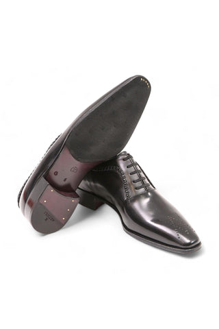 Artioli Gerardo Buffered Leather Whole Cut Oxfords (ART1068)-Dellamoda