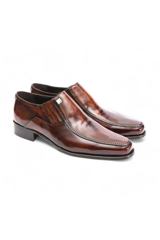Artioli Giuseppe Calf-Skin Leather Loafers (ART1078)-AmbrogioShoes