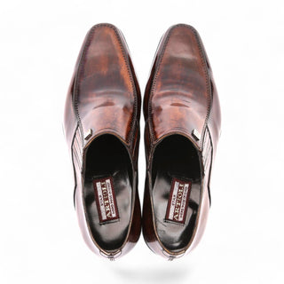 Artioli Giuseppe Men's Luxury Italian Shoes Calf-Skin Leather Loafers (ART1078)-AmbrogioShoes