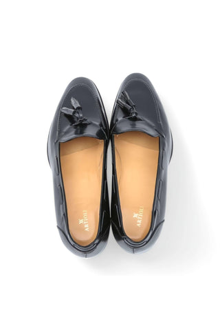 Artioli Ivano Calf-Skin Leather Tassels Loafer (ART1106)-AmbrogioShoes