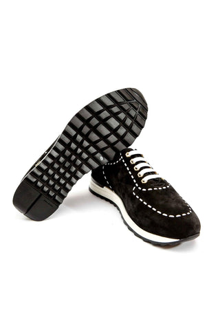 Artioli Jolla Suede / Calf-Skin Leather Casual Sneaker (ART1149)-AmbrogioShoes