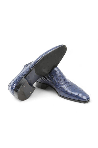 Artioli Libero Ostrich Slip-on Loafers (ART1040)