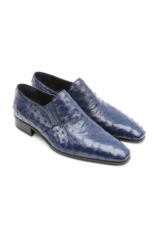 Artioli Libero Ostrich Slip-on Loafers (ART1040)