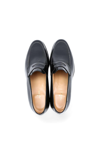 Artioli Lino Leather Classic Penny Loafer (ART1103)-Dellamoda