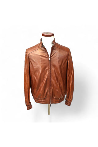 Artioli Luciano Nappa Lamb Leather Jacket (ARTJ1002)