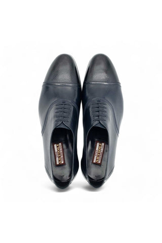 Artioli Ludovico Full Grain Leather Classic Cap-Toe Oxfords (ART1064)-AmbrogioShoes