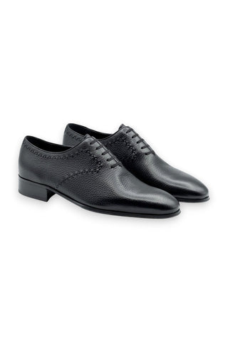 Artioli Manuel Deer-Skin Leather Classic Wholecut Oxfords (ART1034)-Dellamoda