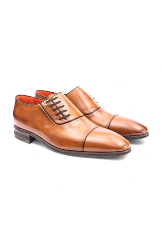 Artioli Marcello Leather Oxfords (ART1077)-Dellamoda