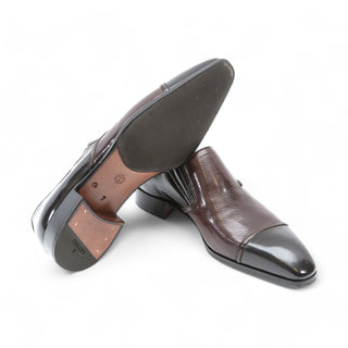 Artioli Moreno Calf-Skin Leather Cap-Toe Formal Loafers (ART1024)-AmbrogioShoes
