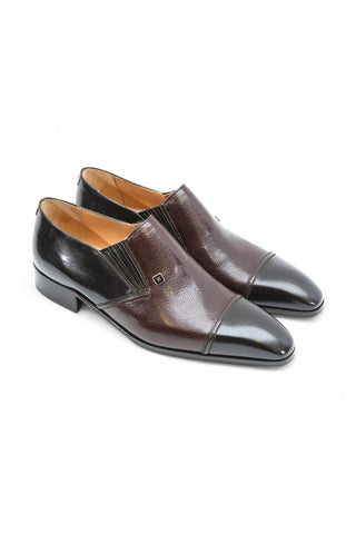 Artioli Moreno Leather Cap-Toe Formal Loafers (ART1024)