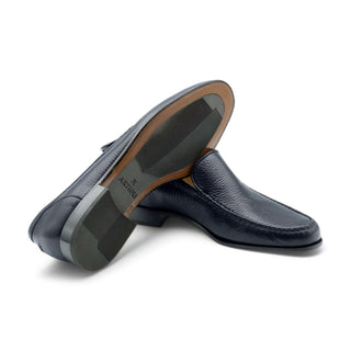 Artioli Nemi Men's Luxury Italian Shoes Deer-Skin Slip-On Loafer (ART1111)-AmbrogioShoes