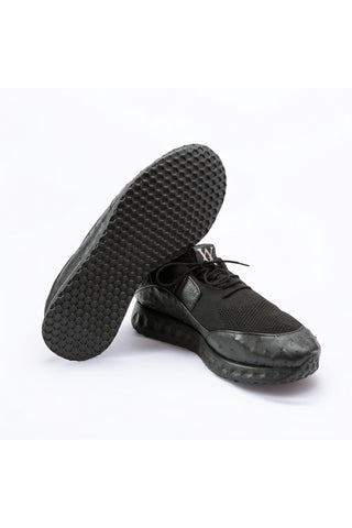 Artioli Olivier Fabric / Ostrich Sneaker (ART1135)-Dellamoda